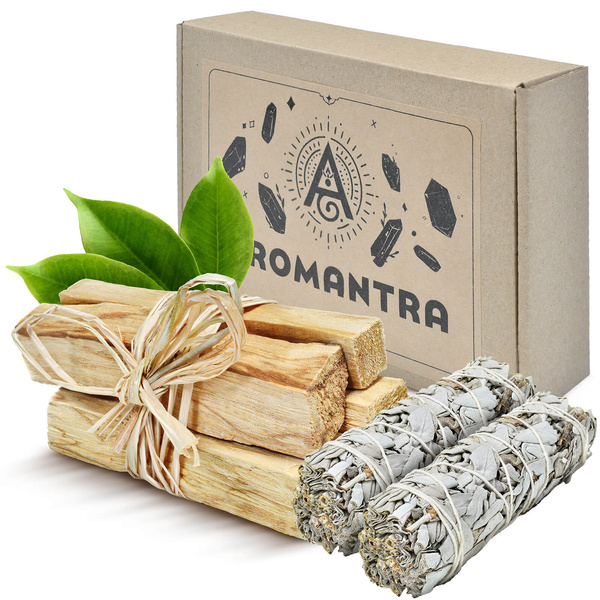 Geschenkset: Palo Santo 50 g + witte salie