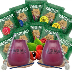 Yerba mate proefset voor twee 10x50g