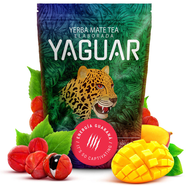 Yerba Mate Yaguar Energia 500g kalebas thermoset