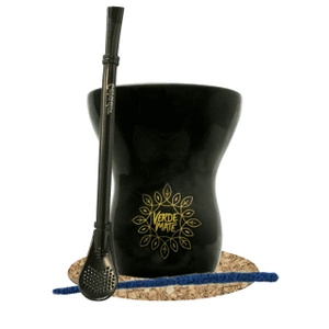 Yerba Mate Accessoireset: Kalebas + Bombilla