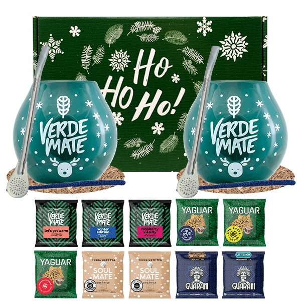 Wintere Geschenkset Yerba Mate voor paar 10x50g