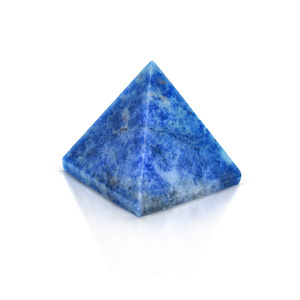 Set van 7 chakra stenen – piramides