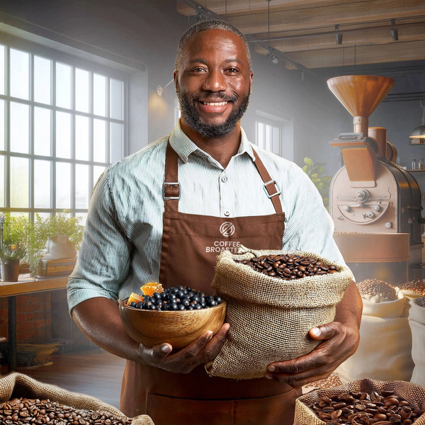 Bro Coffee Roastery - Hele Bonen Koffie Kenya Nyeri Speciality 400 g