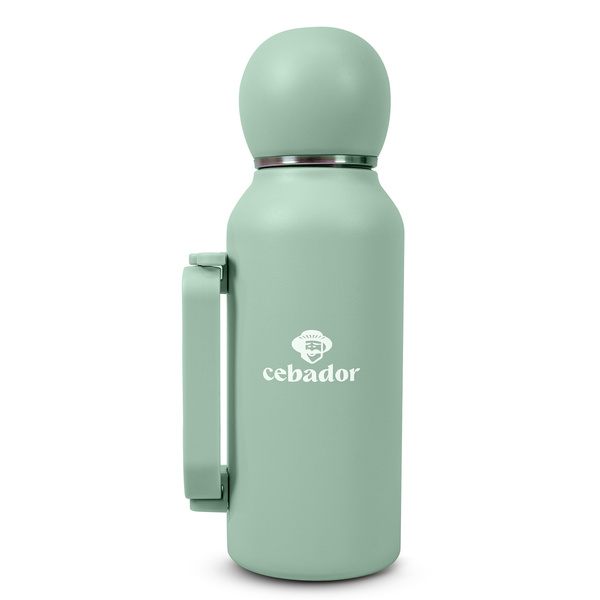 YerbaGo – Thermos met kalebas en bombilla 1,3 L – pistache