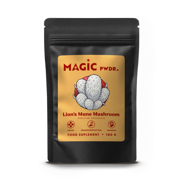 Magic Pwdr – Lion’s Mane – Pruikzwam 100 g