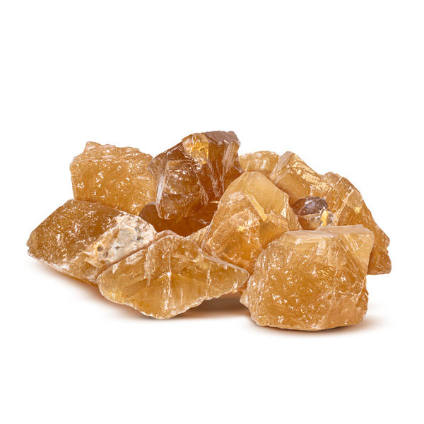 Gele Calciet (ruwe steen) 1 stuk.