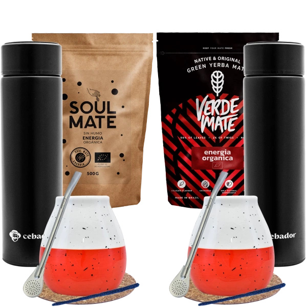 Yerba Mate Set voor twee + Thermos