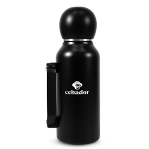 YerbaGo – Thermos met kalebas en bombilla 1,3 L – zwart