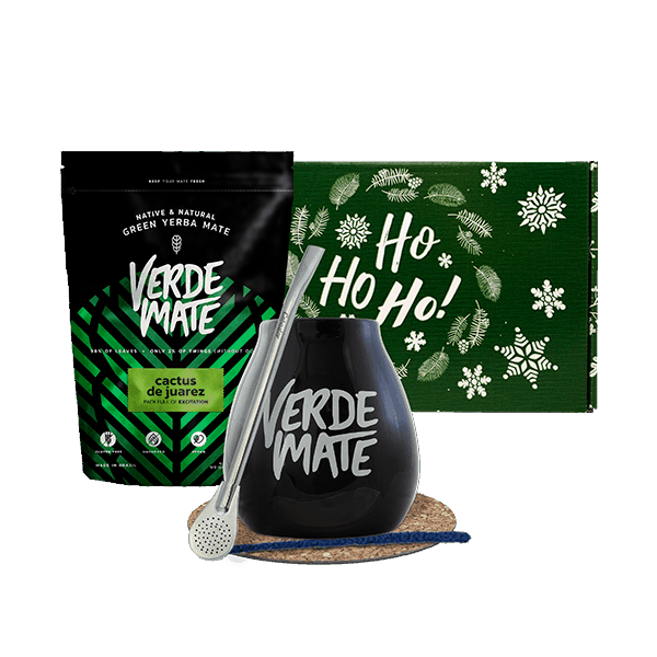 Geschenkset Yerba Mate Verde Mate Cactus 0,5kg