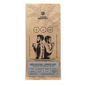 Bro Coffee Roastery - Hele Bonen Koffie Amico dall'Italia Espresso Roast 400g
