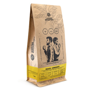 Bro Coffee Roastery - Hele Bonen Koffie Brazil Cerrado Premium 1kg