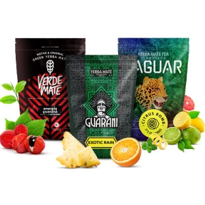Yerba Mate Beste Vruchten Set 3x500g