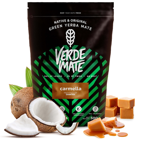 Yerba Mate Set Verde Mate 500g 0,5kg Kalebas + Bombilla
