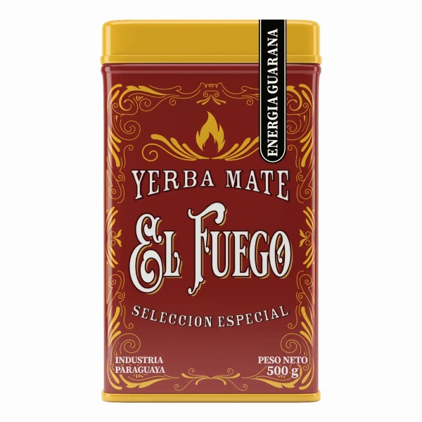 Yerbera – Blik + El Fuego Energia Guarana 0,5 kg