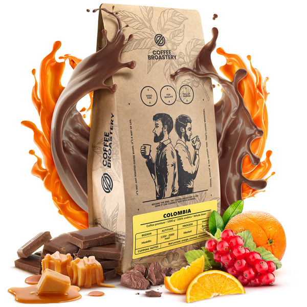 Bro Coffee Roastery - Hele Bonen Koffie Colombia Medellin Premium 1kg