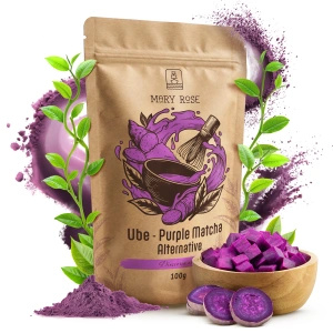 Mary Rose – Purple Matcha Alternative – Ube (poeder) 100 g