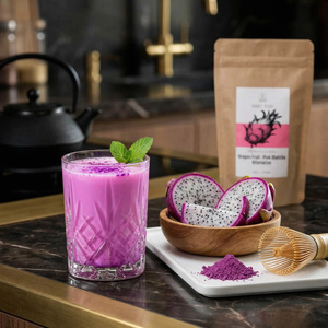 Set om Pink Matcha te bereiden