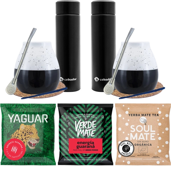 GROTE YERBA MATE STARTERKIT VOOR TWEE PERSONEN