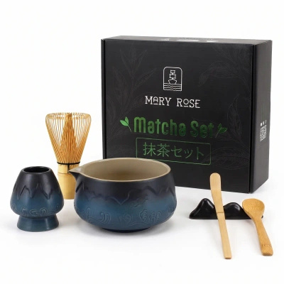 Cadeauset: accessoires voor het bereiden van matchathee