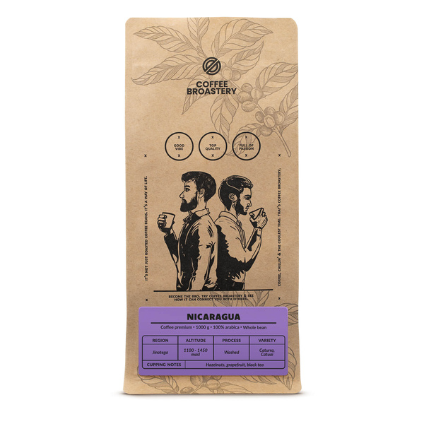 Koffieset Bro Coffee Roastery Costa Rica San Rafael + Nicaragua Colibrí Azul + Brazil Samba 3x1kg (3kg)