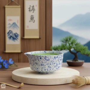 Geschenkset: Japanse premium matcha + matchawan + bamboeaccessoires