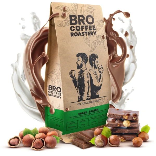 Set Bro Coffee Roastery Brazil Samba 2x1kg (2kg)