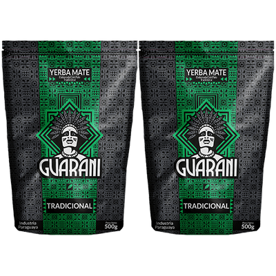 Yerba Mate Set GUARANI Elaborada 2x500g = 1kg
