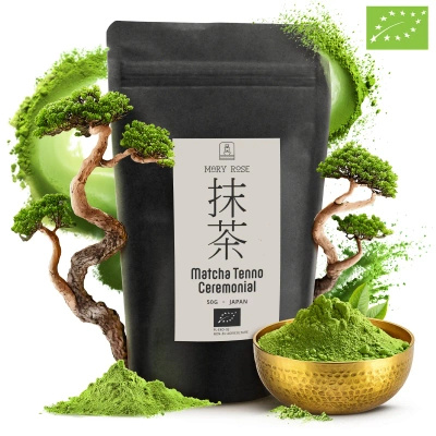 Mary Rose – Japanse Matcha Tenno Groene Thee (BIO) Ceremonieel 50 g