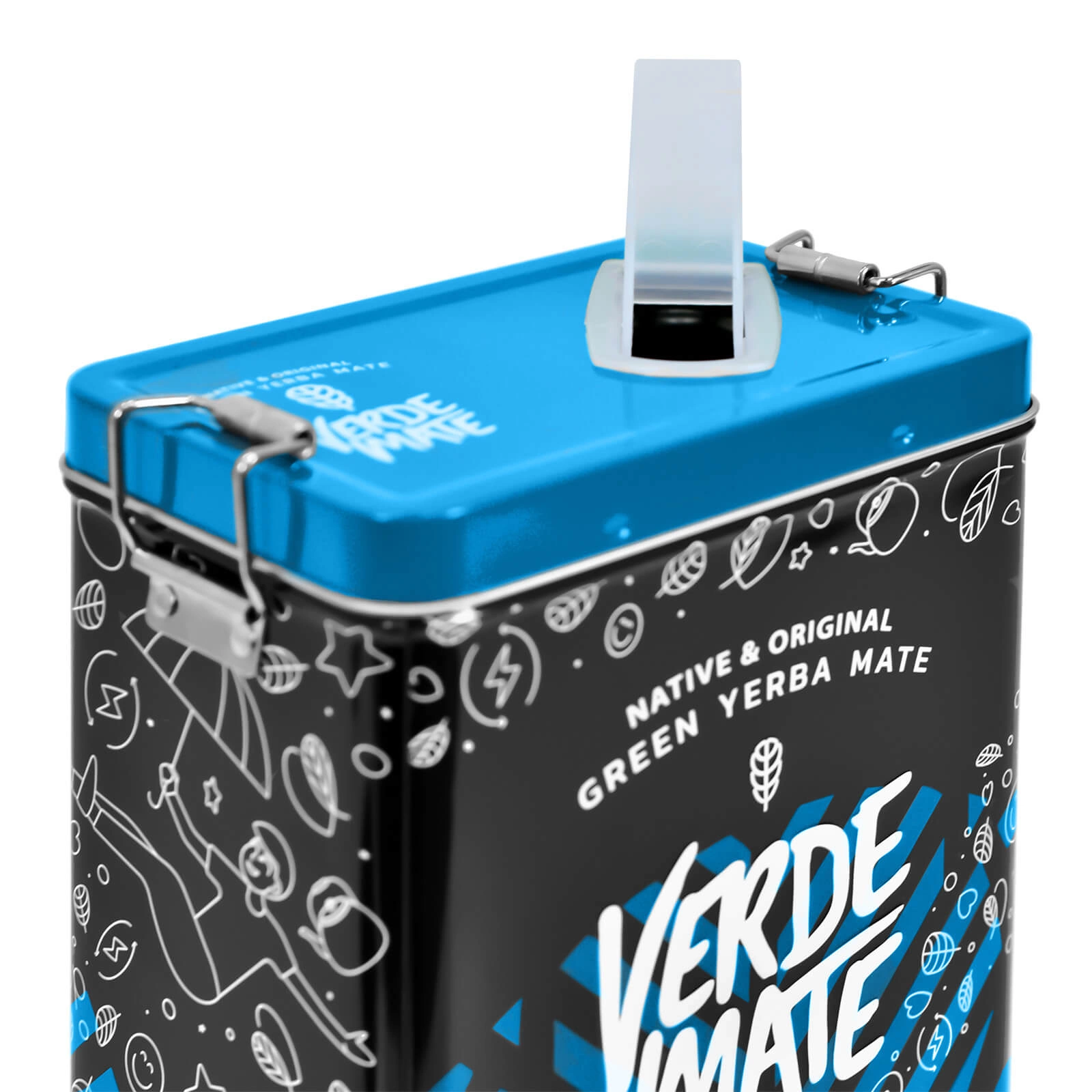 Verde Mate Green Más IQ Tropical - packaging