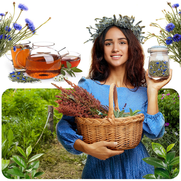 Aromantra x Mary Rose – Dierenriem Thee – Waterman (groene thee) 50 g