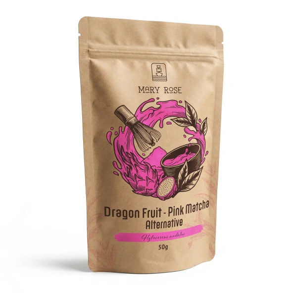Mary Rose – Pink Matcha Alternative – Dragon fruit (poeder) 50 g