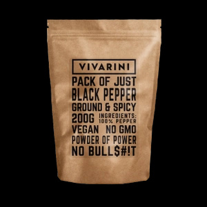 Vivarini – Zwarte peper (gemalen) 200 g