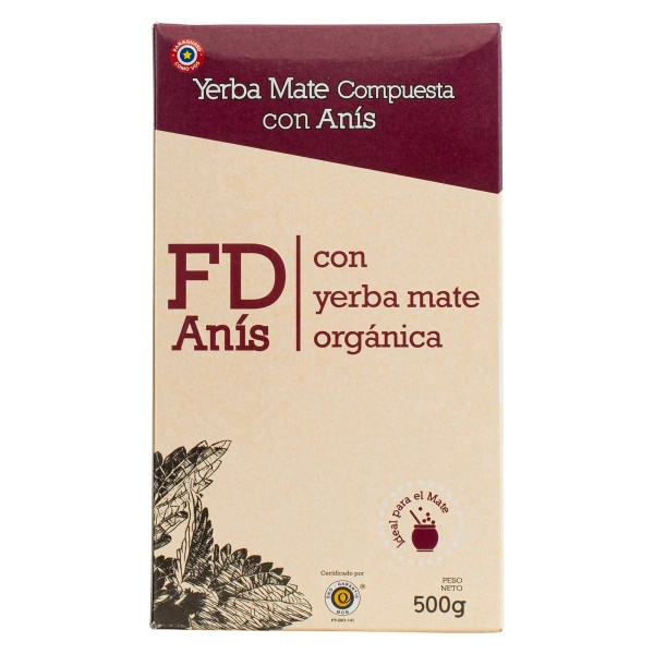 Fede Rico (FD) Anis 0,5 kg 500 g - paraguayaanse yerba mate thee
