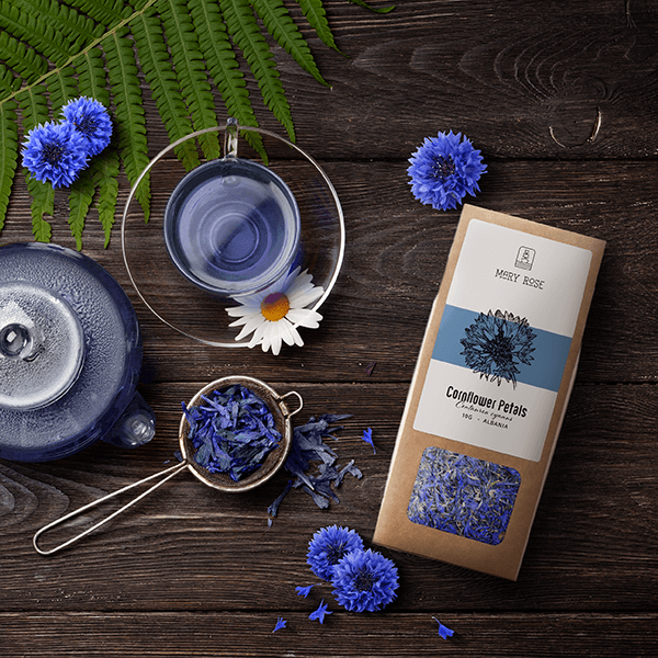 Mary Rose - Korenbloem bloemblaadjes (blauw) 10g