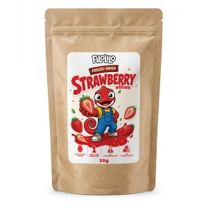 FiloLilo – Gevriesdroogde aardbeien (schijfjes) 20 g