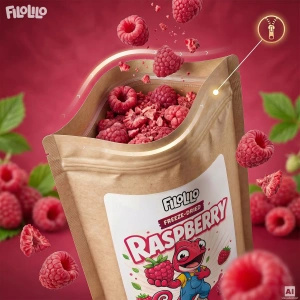 FiloLilo – Gevriesdroogde framboos 100 g