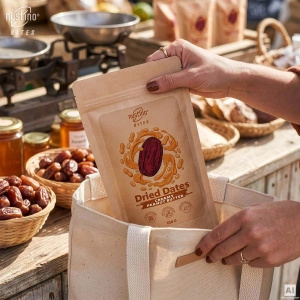 Nustino Bites – Gedroogde Dadels – Creamy Peanut Butter 100 g