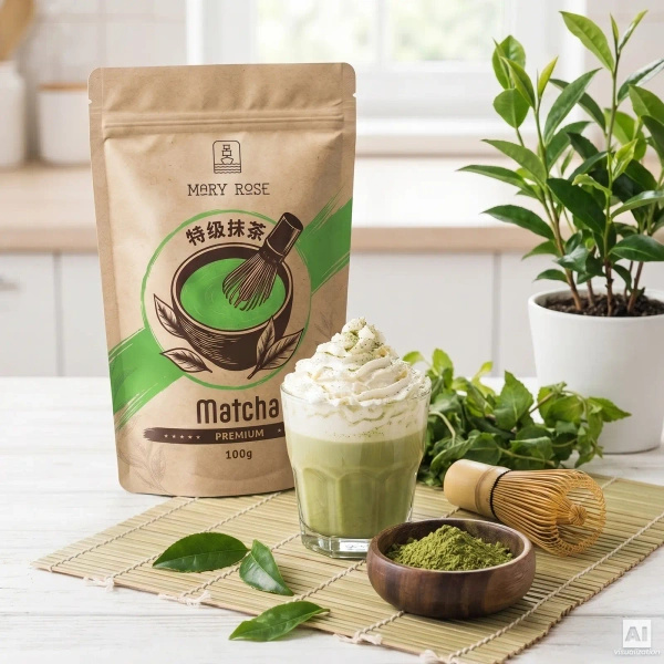 Mary Rose – Chinese Matcha Groene Thee Premium 100 g