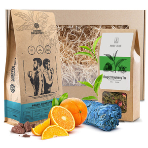 Geschenkset Koffie Coffee Broastery + Thee + Witte Salie Wierook