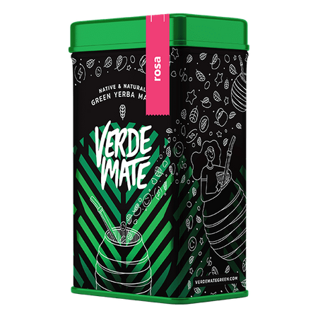 Yerbera - Blik + Verde Mate Green Rosa 0.5kg 
