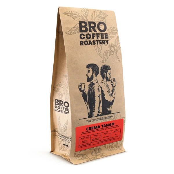 Bro Coffee Roastery – Hele Bonen Koffie Crema Tango 400 g
