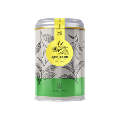Mary Rose - Assam Compote Thee in blik - 50g