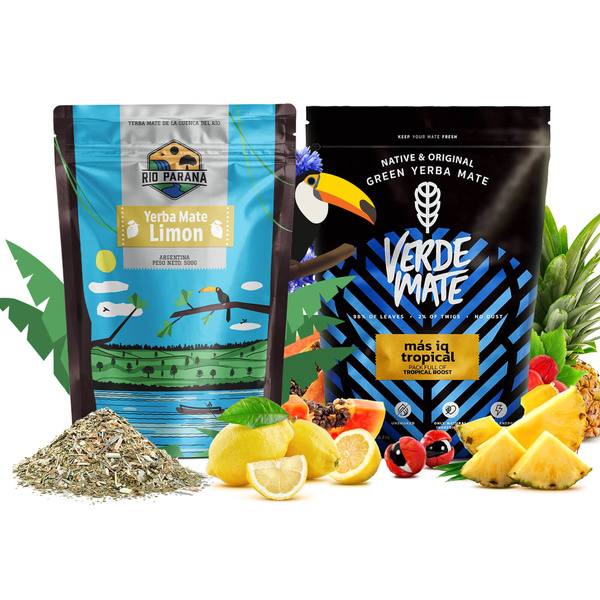 Yerba Mate-set: Verde Mate + Rio Parana