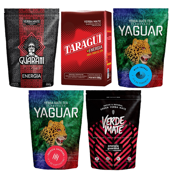Yerba Mate Energia 5x0,5kg Diverse merken