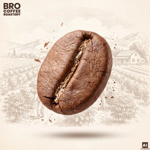 Bro Coffee Roastery – Hele Bonen Koffie Pure Crema 400 g