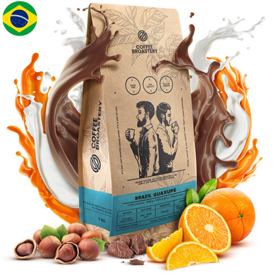 Bro Coffee Roastery - Hele Bonen Koffie Brazil Guaxupe Premium 1kg