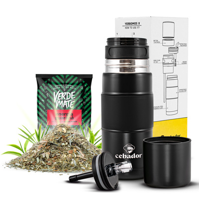 Yerba Mate Set 1x50g + Yerbomos X OUTDOOR