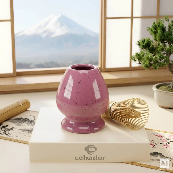 Cadeauset om Pink Matcha te bereiden