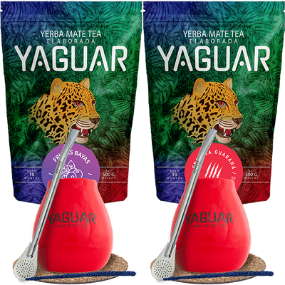 Set mate thee Mate Cup Bombilla voor twee 1kg