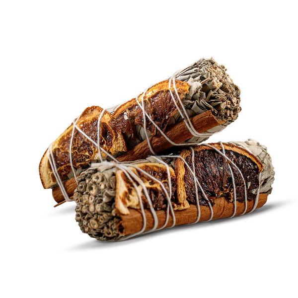 Witte Salie met Kaneel en Sinaasappel – Wierook 20-30 g (bundel)